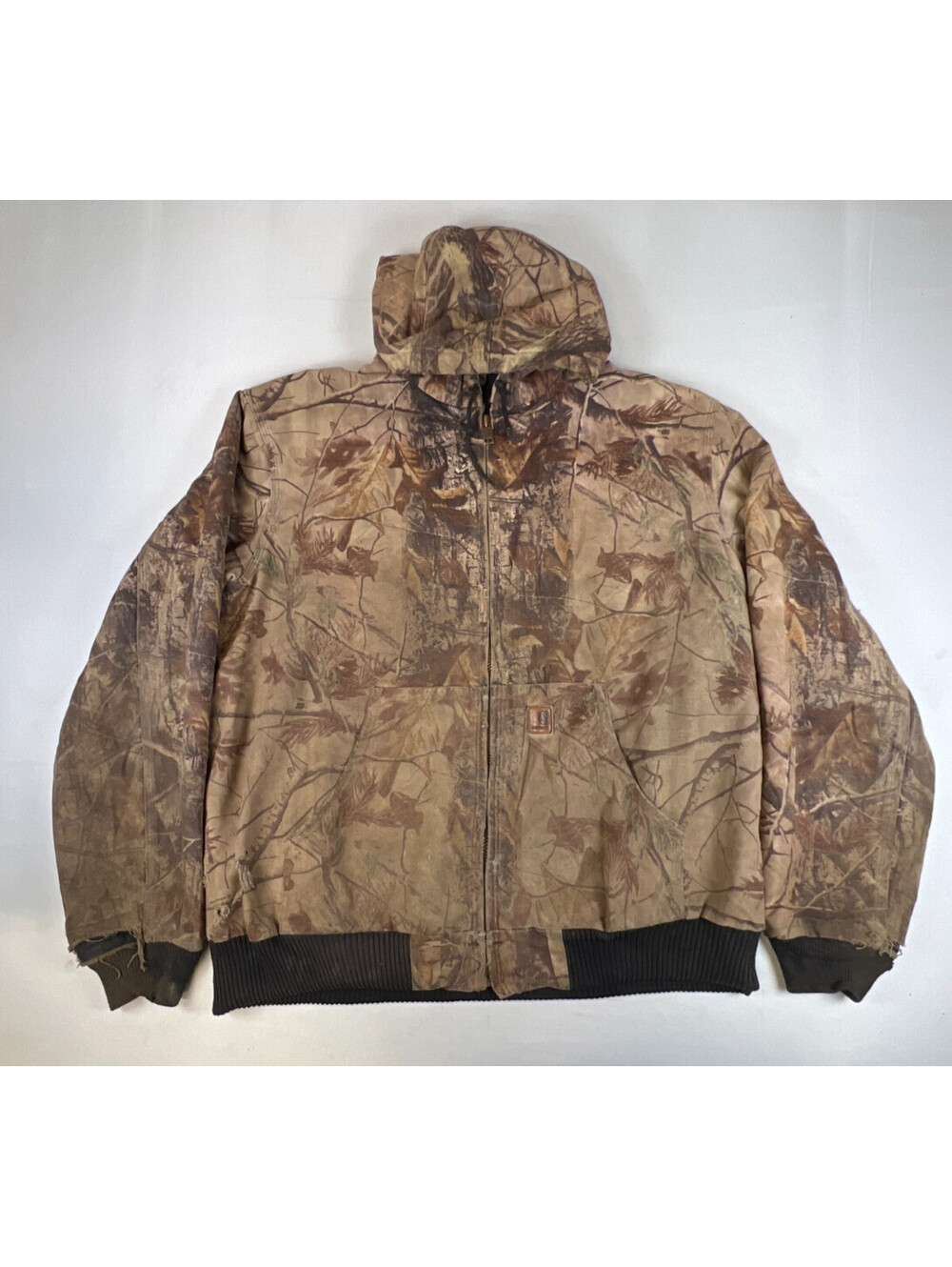 Carhartt Men XL Tall Realtree Camo J221 CAP Active Thermal Lined Work Jacket